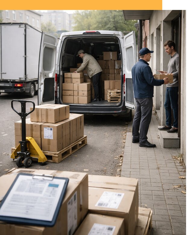 Доставка грузов от двери до двери с таможней от 46251 руб.