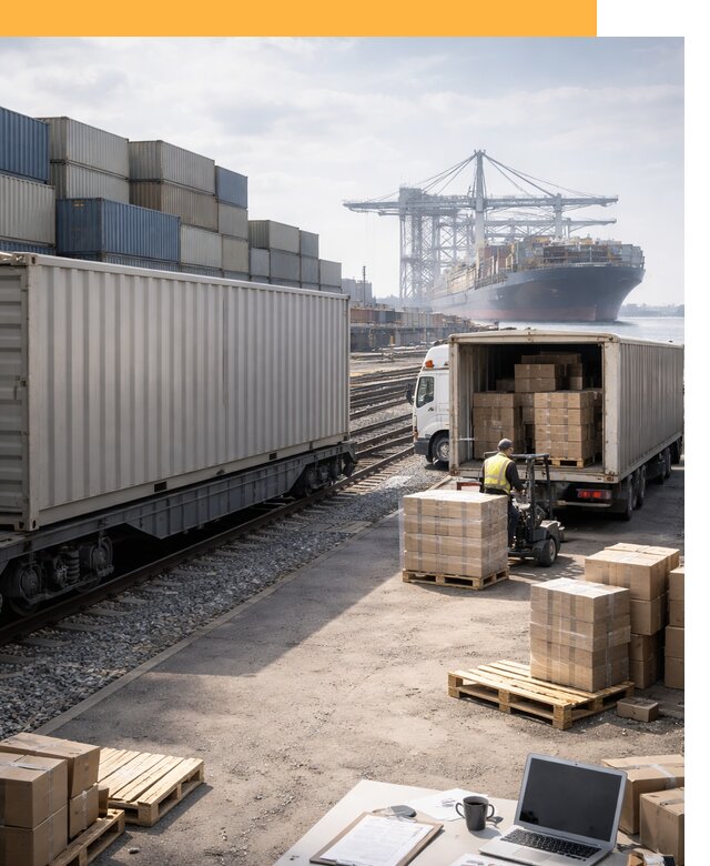 Мультимодальные перевозки грузов по миру от 46251 руб