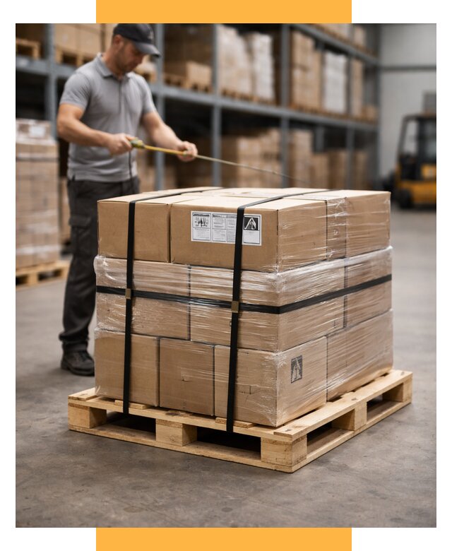Упаковка и паллетирование грузов от 3597 р. | СетСервис-Нрв