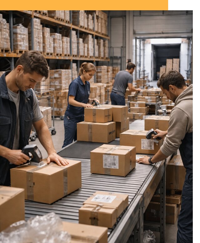 Доставка товаров для маркетплейсов от двери до склада от 7709