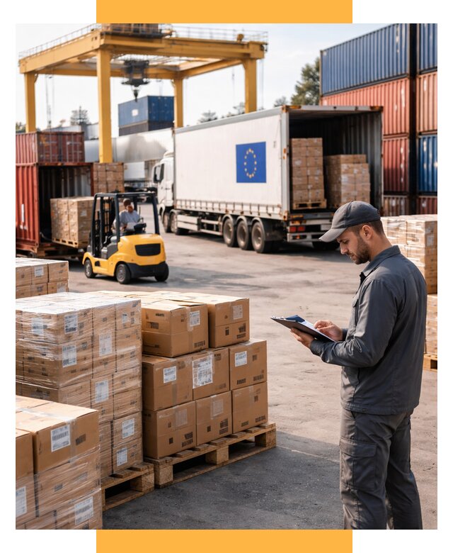 Доставка грузов из Европы от 12334 р., логистика СетСервис-Нрв