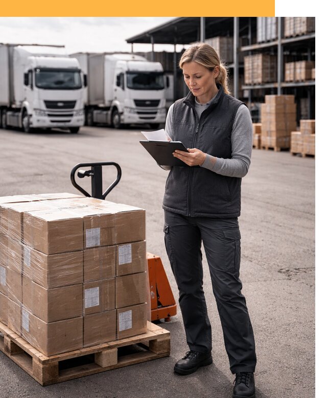 Доставка грузов из Европы к дверям клиента от 12334 руб