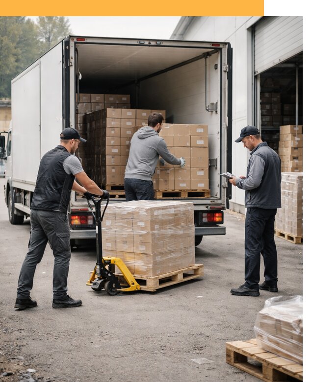 Автоперевозки из Европы до двери по цене от 87363 руб/т