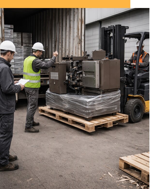 Доставка промышленного оборудования из Европы от 46251