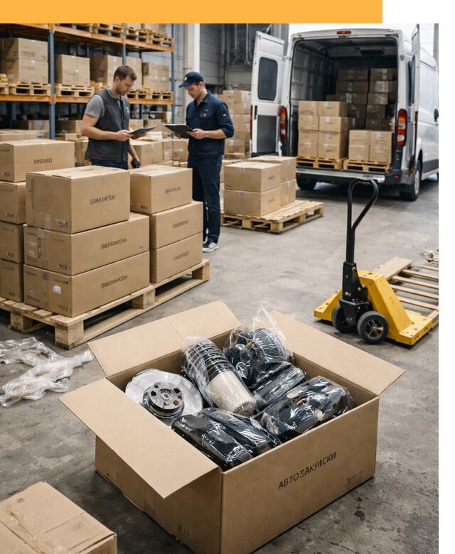 Доставка автозапчастей из Европы от 12848 руб быстро и надёжно