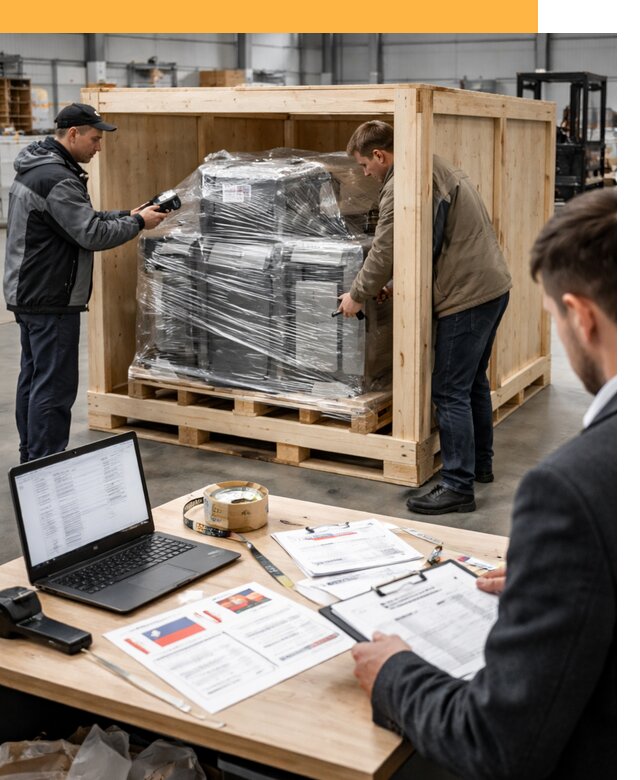 Доставка промышленного оборудования из США от 66807 руб