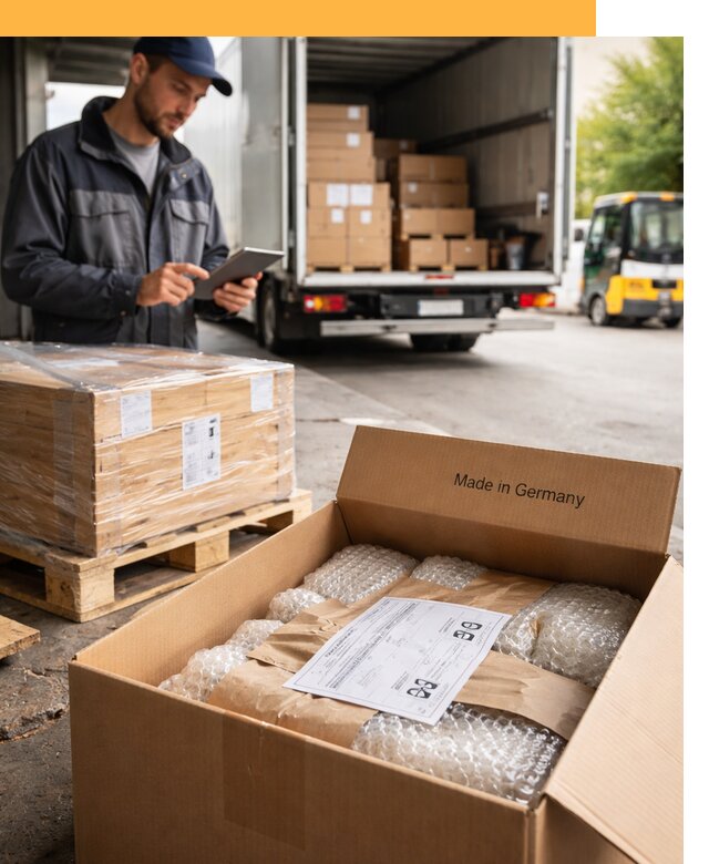 Доставка грузов из Германии от 46251 руб с таможенным оформлением