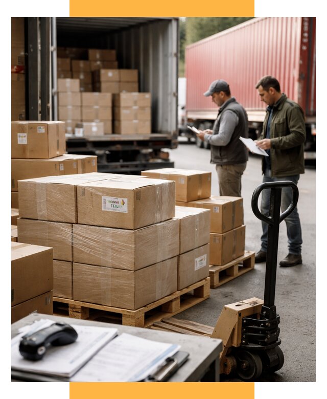 Доставка грузов из Италии в Россию от 18500 р. СетСервис-Нрв