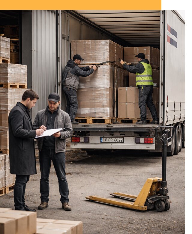 Автоперевозки из Латвии — международная доставка от 77085