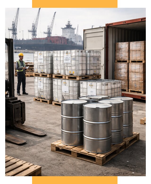 Доставка химического сырья из Индии от 256950 р. | СетСервис-Нрв