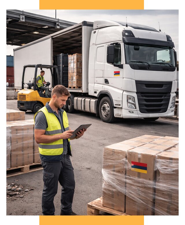 Автоперевозки из Армении от 97641 р. — услуги СетСервис-Нрв