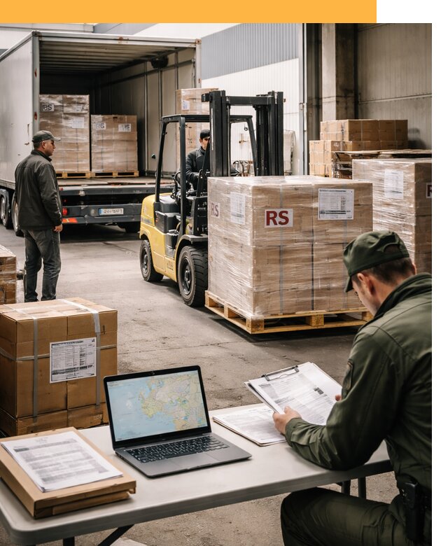 Доставка грузов в Сербию от 46251 руб, международные перевозки