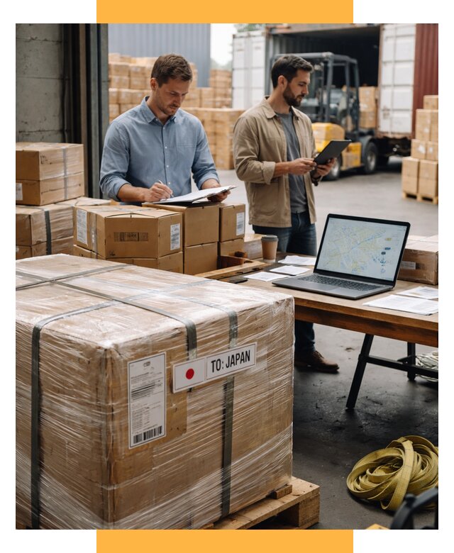 Доставка грузов в Японию от 25695 р., логистика СетСервис-Нрв