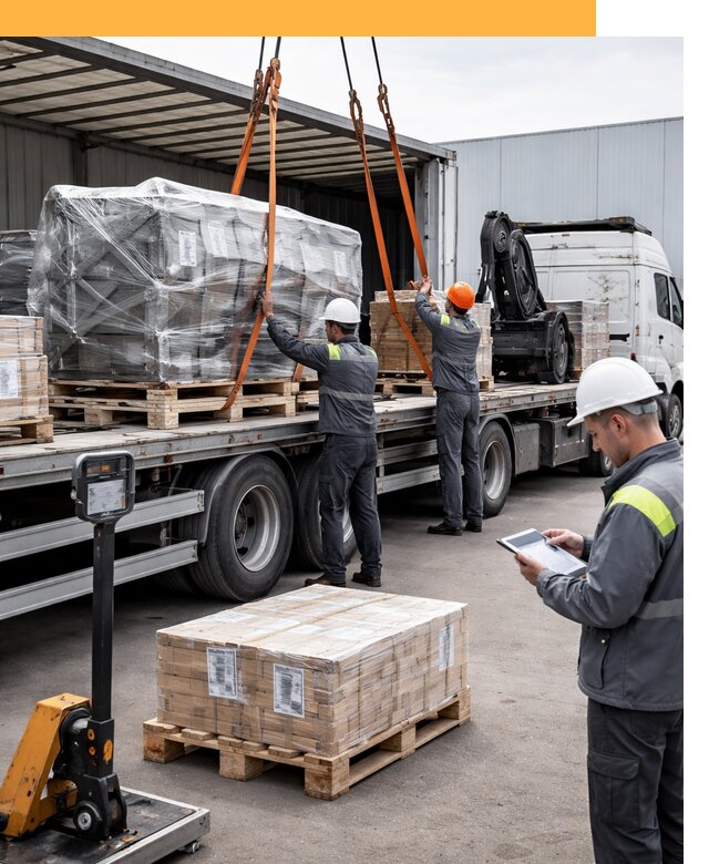 Перевозка крупного оборудования по миру от 30834 руб