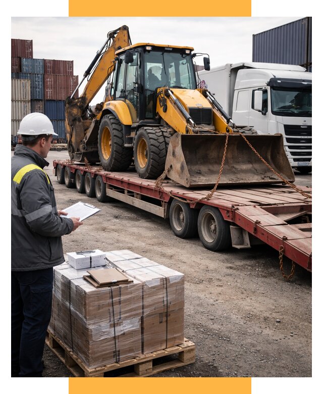 Международная перевозка спецтехники от 46251 р., СетСервис-Нрв