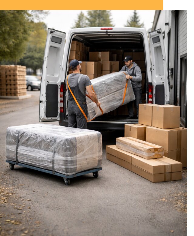 Перевозка мебели по России и за рубеж с таможней от 7709