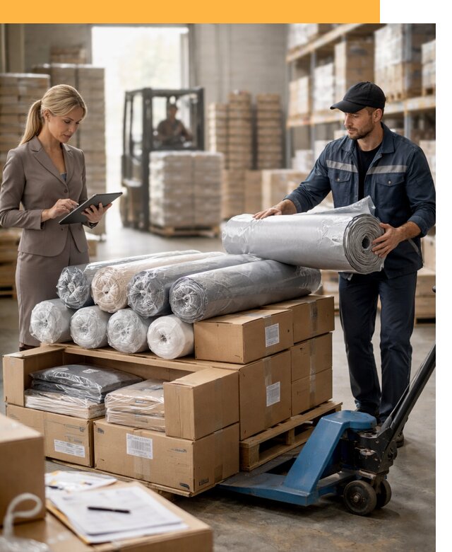 Перевозка текстиля по миру от 15417 руб. с таможней и страхованием