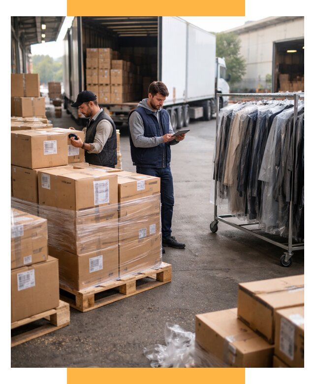 Перевозка и доставка одежды из Китая от 7709 р., СетСервис-Нрв