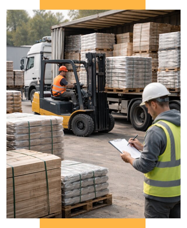 Перевозка строительных материалов от 5653 р. | СетСервис-Нрв