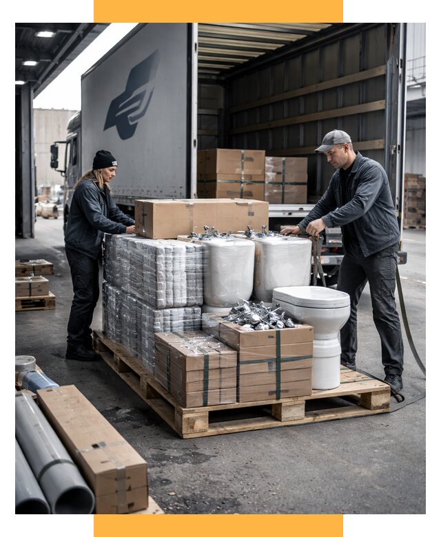 Перевозка сантехники под ключ от 1850 р. | СетСервис-Нрв