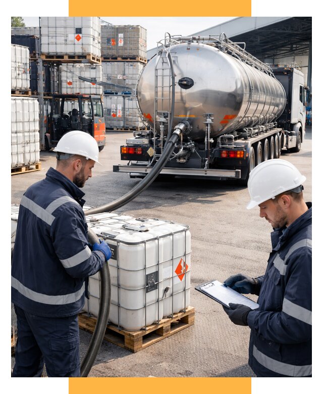 Перевозка химического сырья от 8736 р. Логистика СетСервис-Нрв