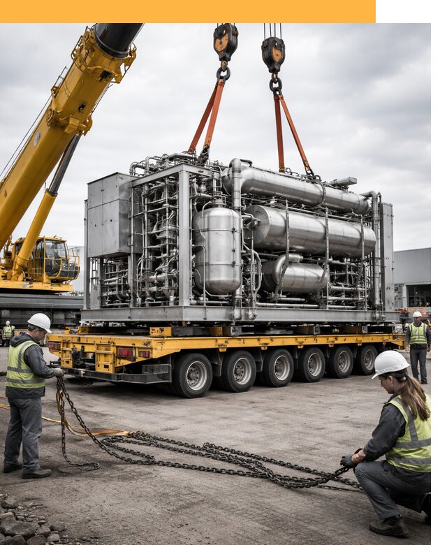 Перевозка тяжеловесных грузов по миру от 154170 руб