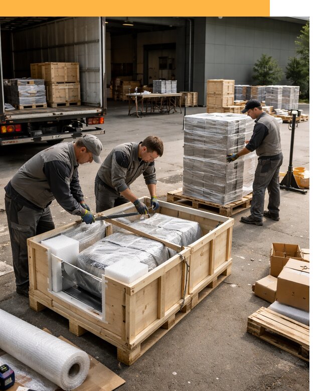 Перевозка выставочных грузов по миру от 25695 руб за м2 с таможней