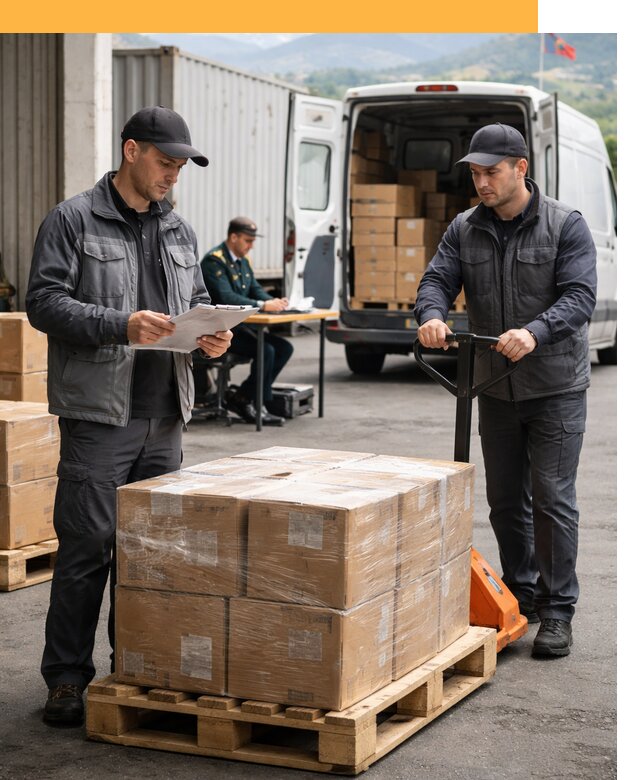 Доставка грузов через Армению, быстрая таможенная очистка от 25695