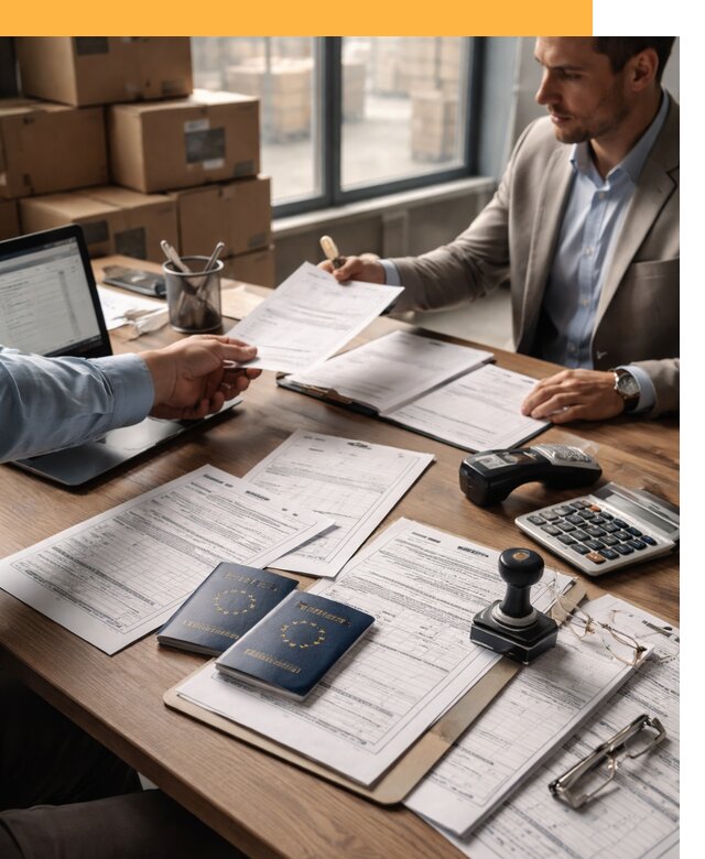 Таможенное оформление грузов из Европы от 8736 руб