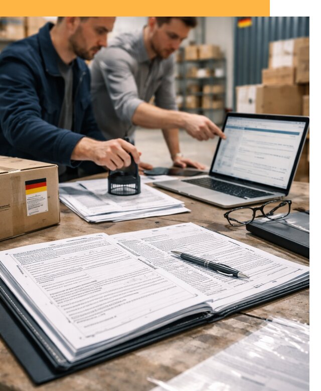 Таможенное оформление грузов из Германии от 9250 руб.