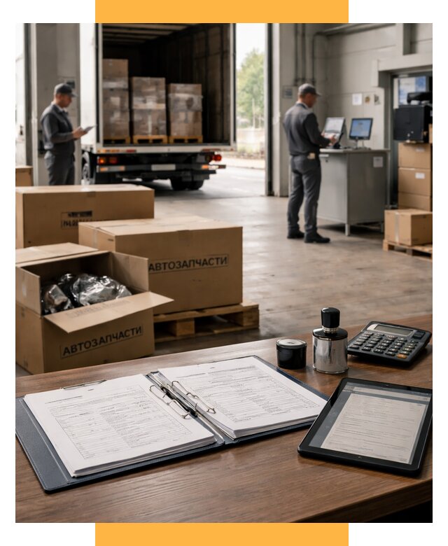 Таможенное оформление автозапчастей под ключ от 8736 р., СетСервис-Нрв