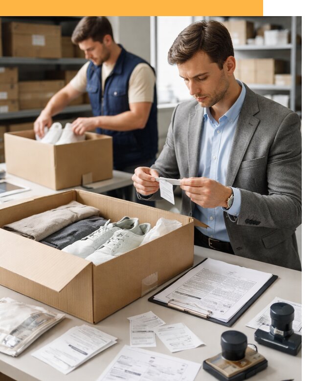 Таможенное оформление одежды и обуви по выгодной цене от 6681 руб